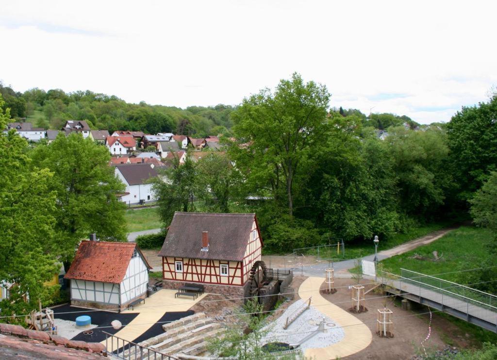 Landhotel Oelmuehle Mombris Esterno foto