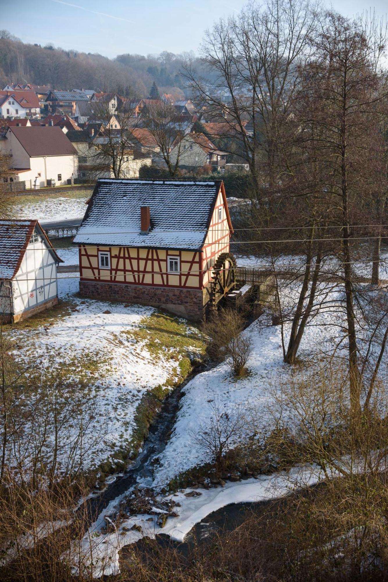 Landhotel Oelmuehle Mombris Esterno foto